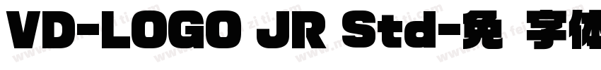 VD-LOGO JR Std字体转换